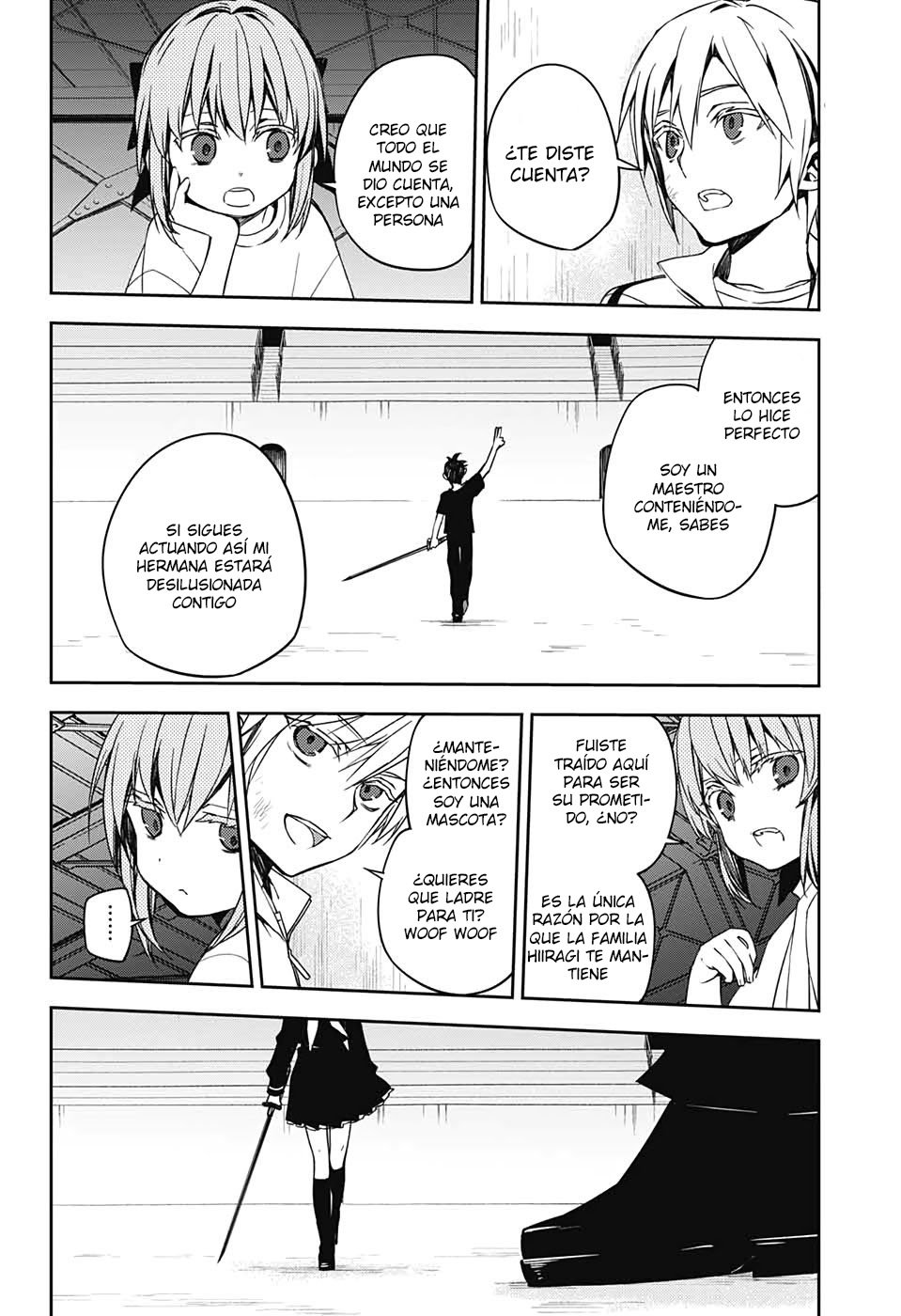 Owari no Seraph Capitulo 97: Hermanas página 18
