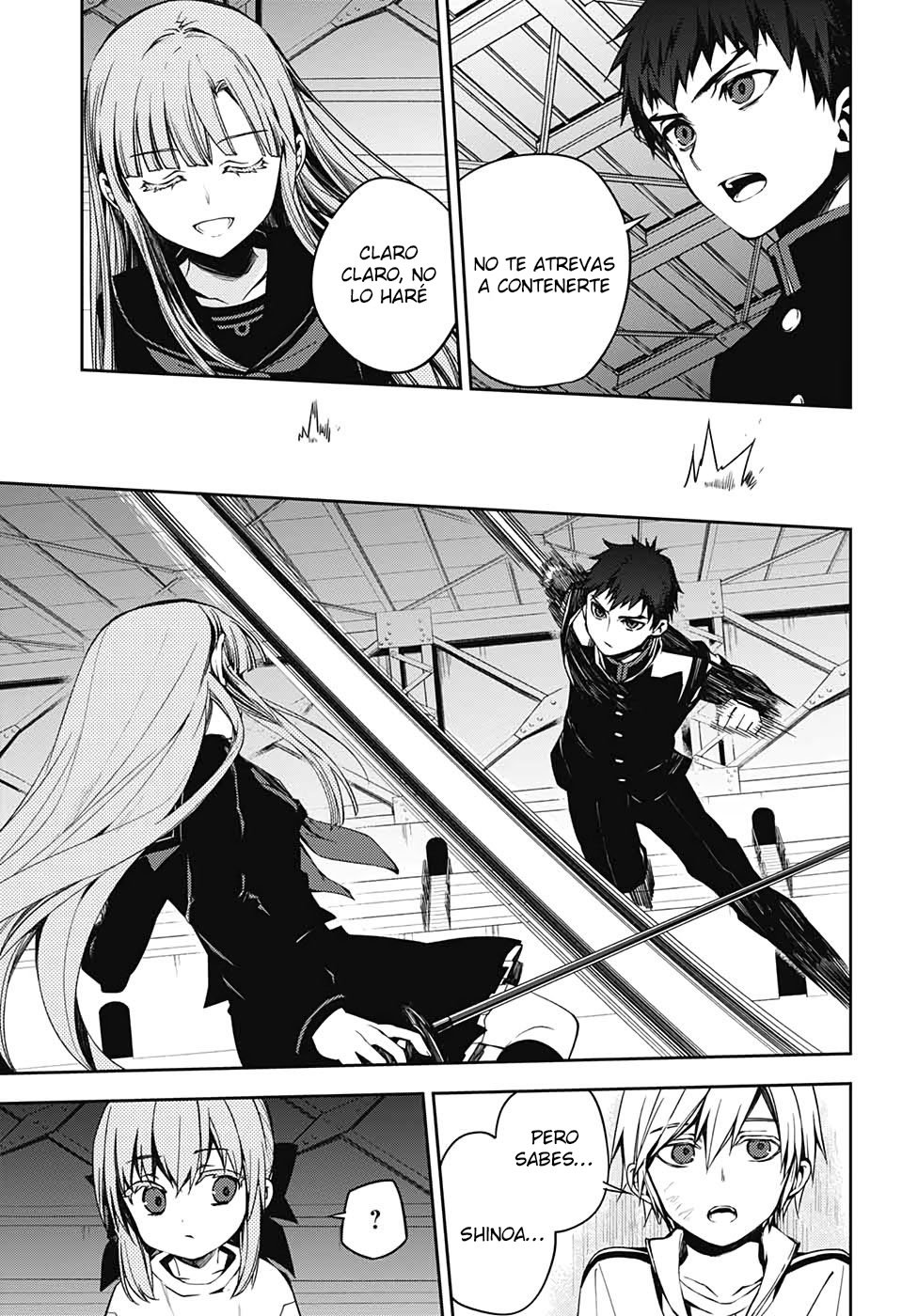 Owari no Seraph Capitulo 97: Hermanas página 19