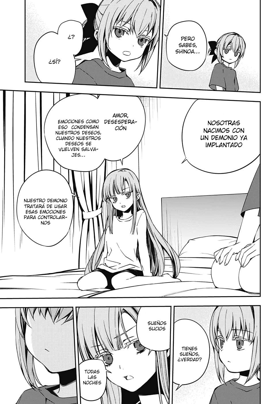Owari no Seraph Capitulo 97: Hermanas página 27