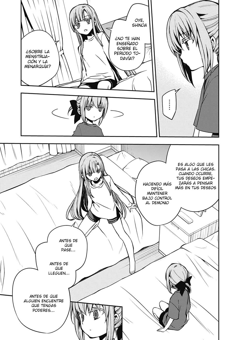 Owari no Seraph Capitulo 97: Hermanas página 29