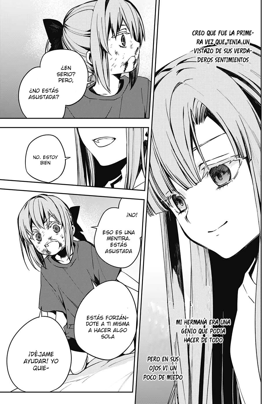 Owari no Seraph Capitulo 97: Hermanas página 35