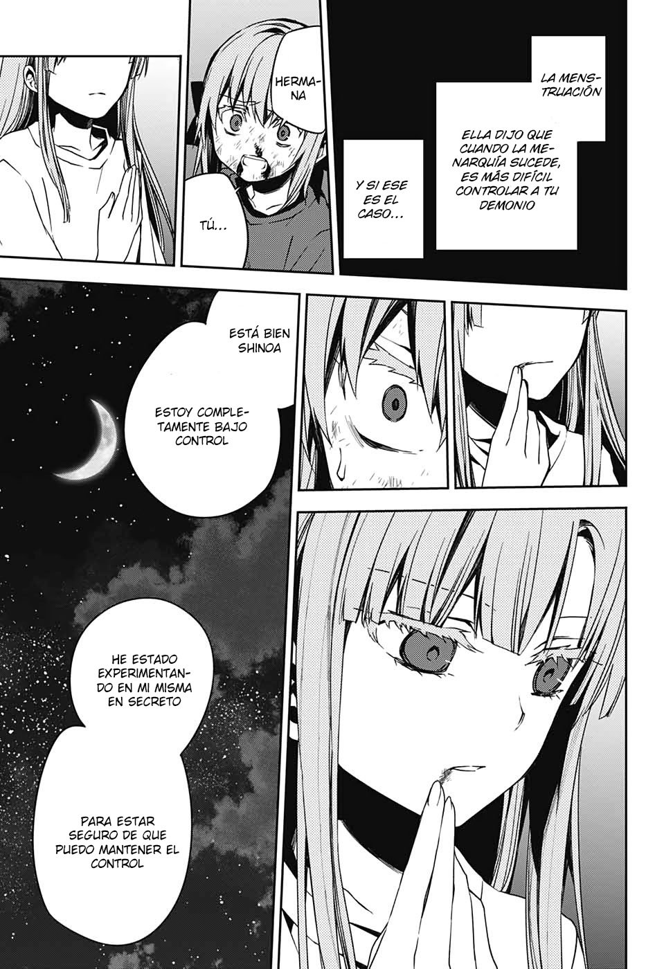 Owari no Seraph Capitulo 97: Hermanas página 37