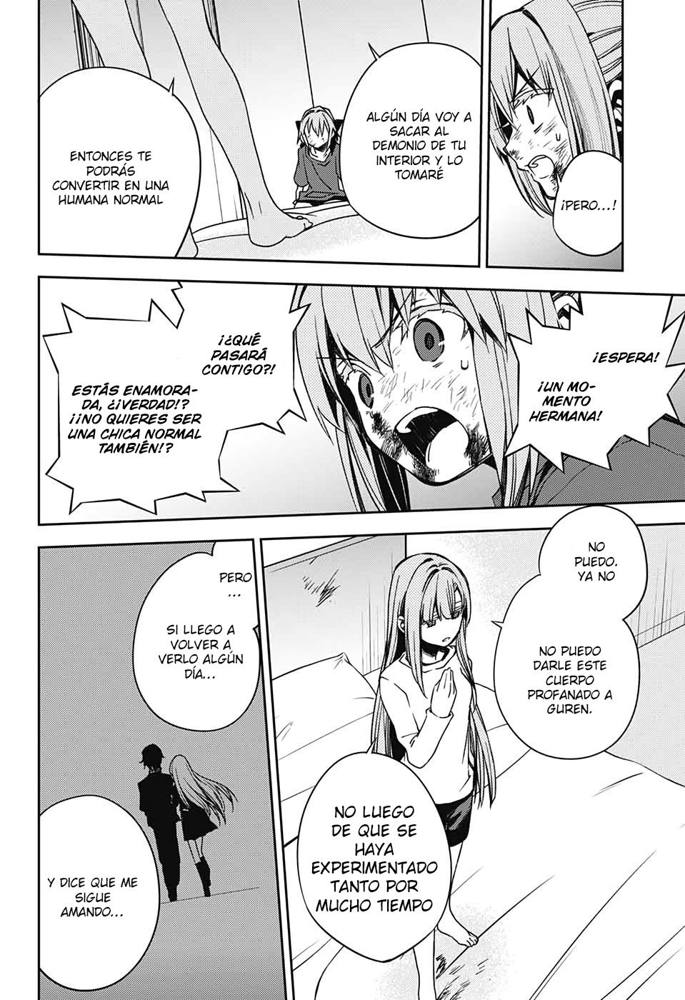 Owari no Seraph Capitulo 97: Hermanas página 38