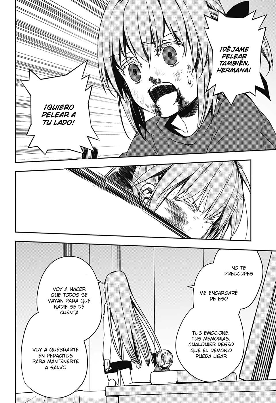 Owari no Seraph Capitulo 97: Hermanas página 40