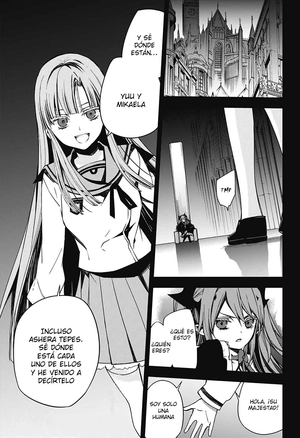Owari no Seraph Capitulo 97: Hermanas página 43