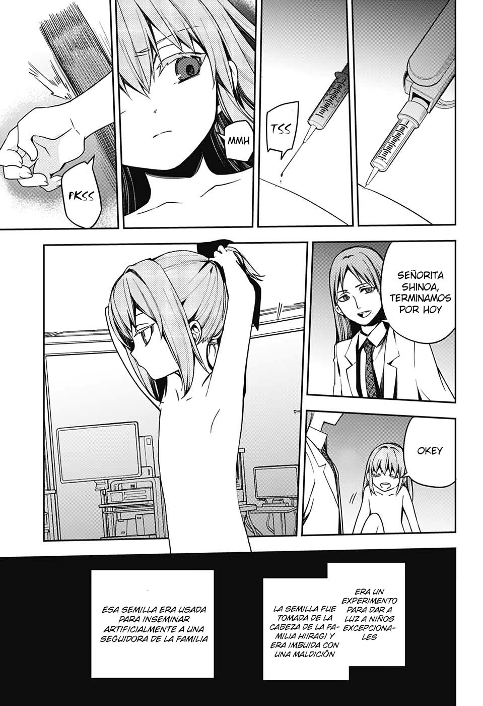 Owari no Seraph Capitulo 97: Hermanas página 9