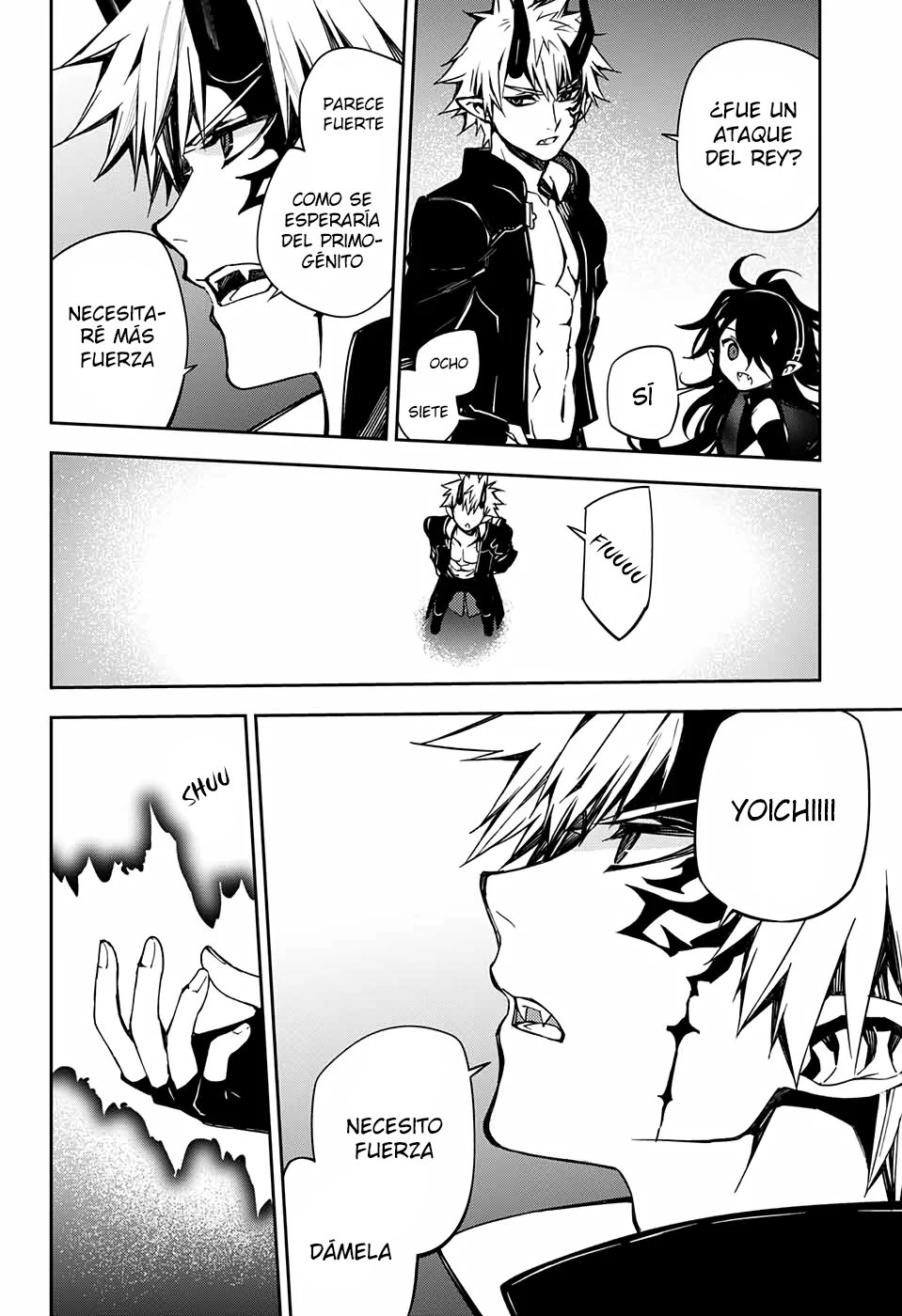 Owari no Seraph Capitulo 98: Aposentos del Rey página 18