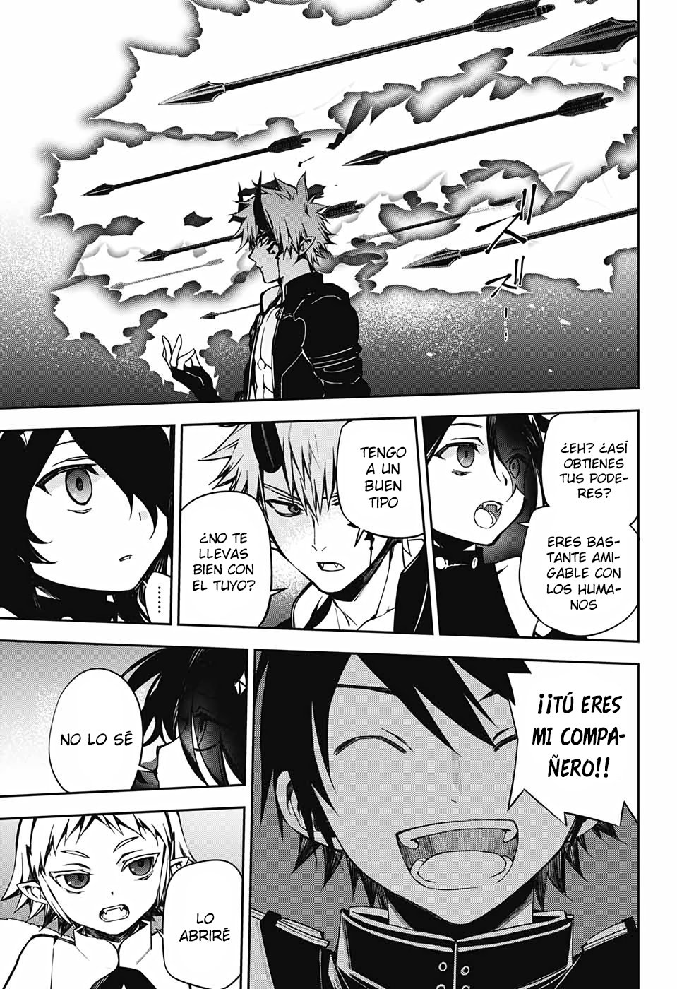 Owari no Seraph Capitulo 98: Aposentos del Rey página 19