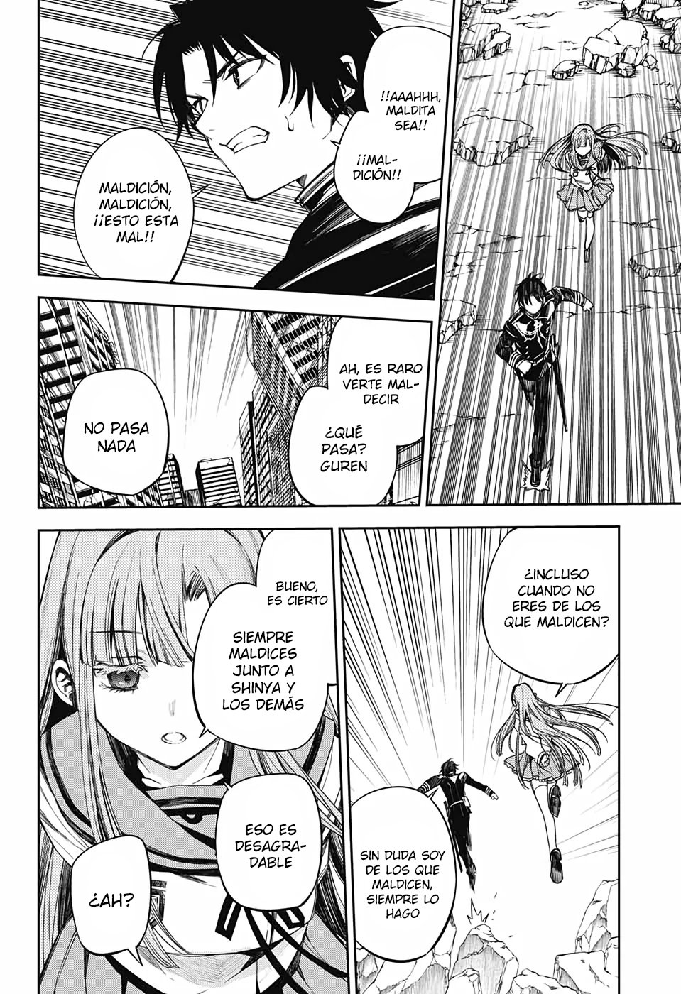 Owari no Seraph Capitulo 98: Aposentos del Rey página 23