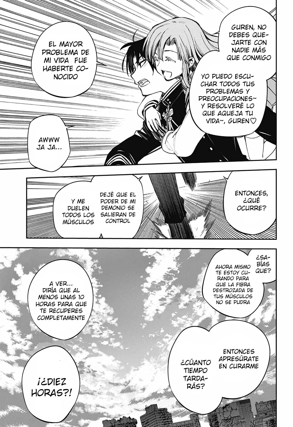 Owari no Seraph Capitulo 98: Aposentos del Rey página 24