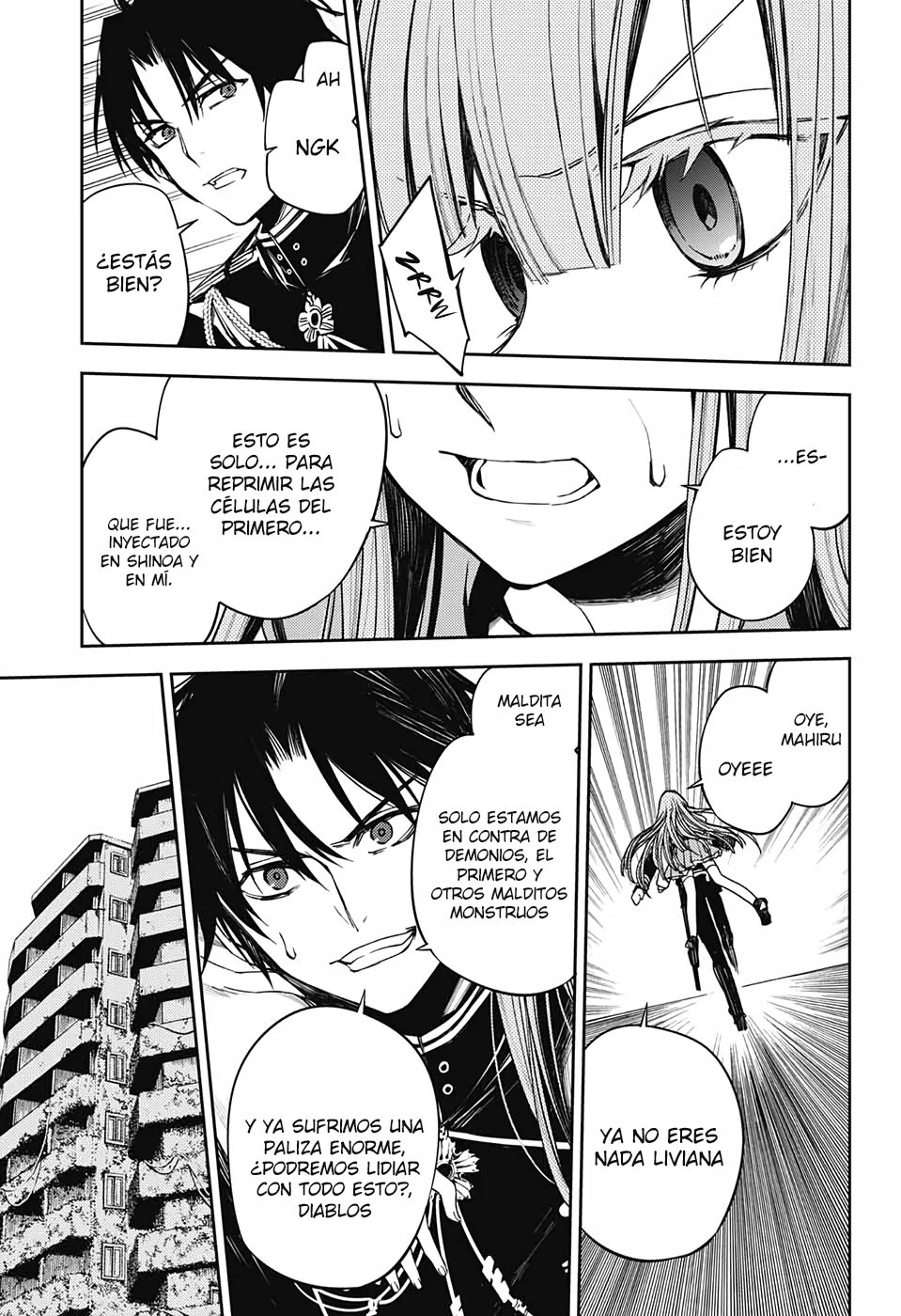 Owari no Seraph Capitulo 98: Aposentos del Rey página 26