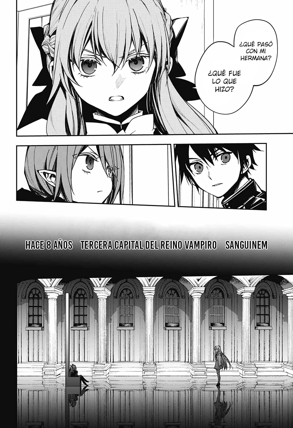 Owari no Seraph Capitulo 98: Aposentos del Rey página 27