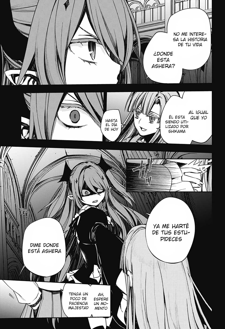 Owari no Seraph Capitulo 98: Aposentos del Rey página 30