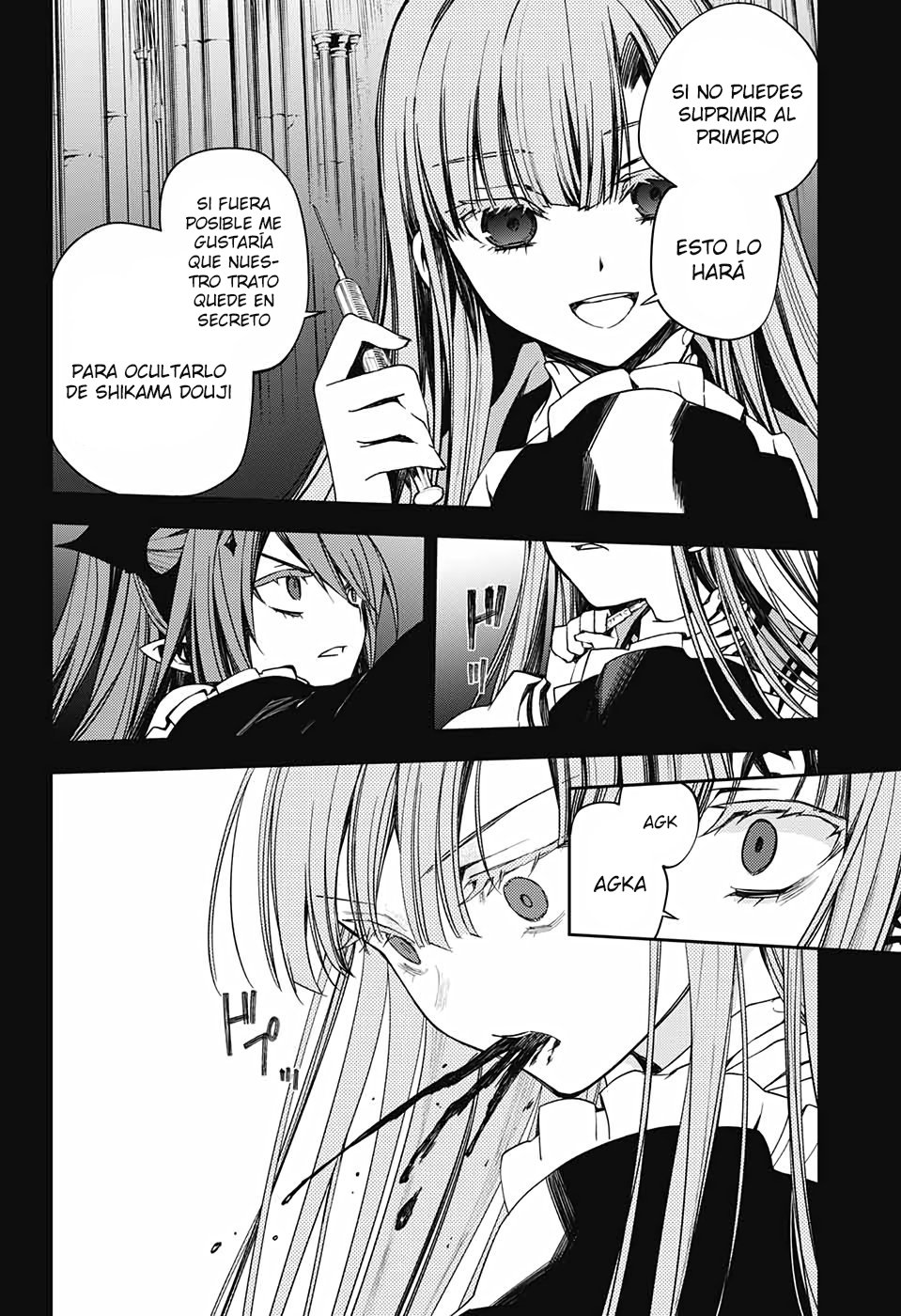 Owari no Seraph Capitulo 98: Aposentos del Rey página 31