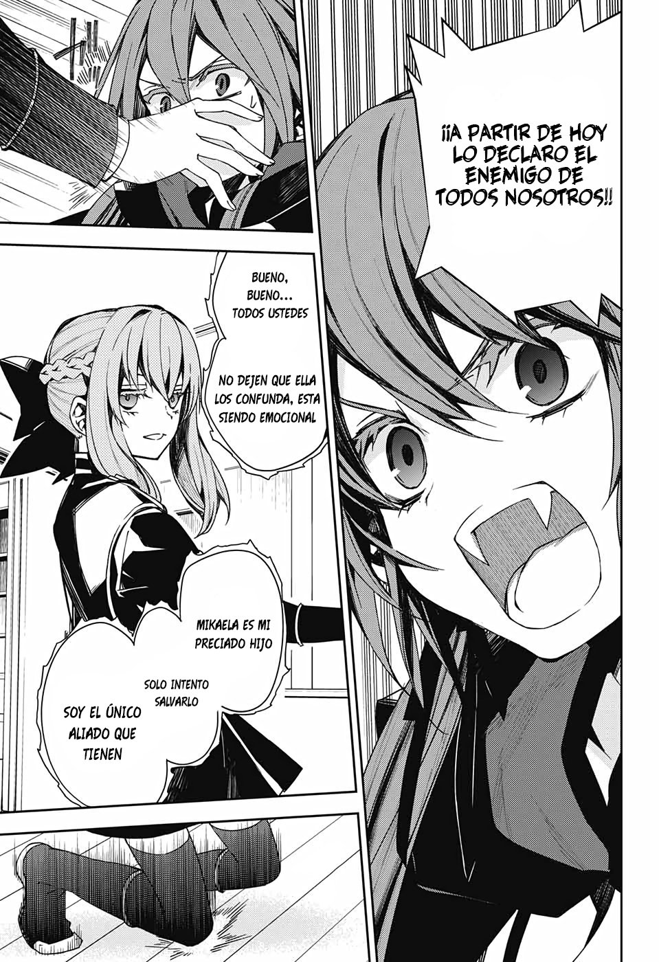 Owari no Seraph Capitulo 98: Aposentos del Rey página 37