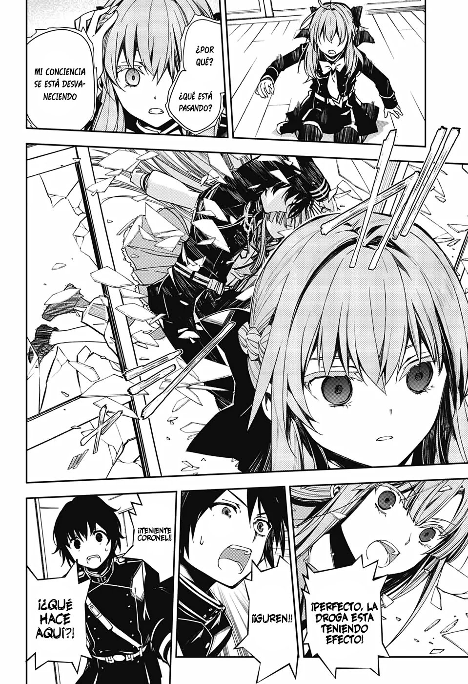 Owari no Seraph Capitulo 98: Aposentos del Rey página 38