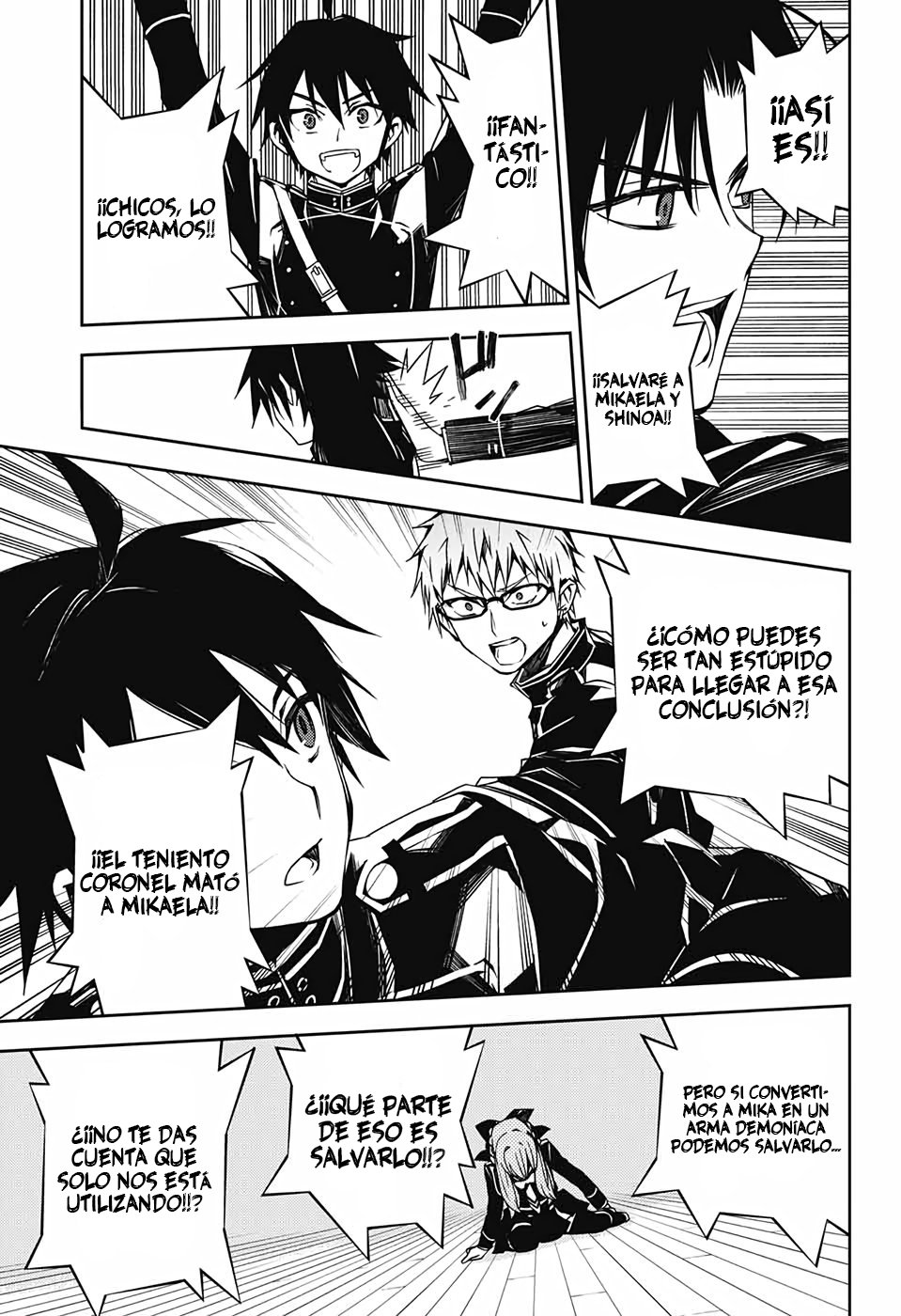 Owari no Seraph Capitulo 99: Amor mortal página 21