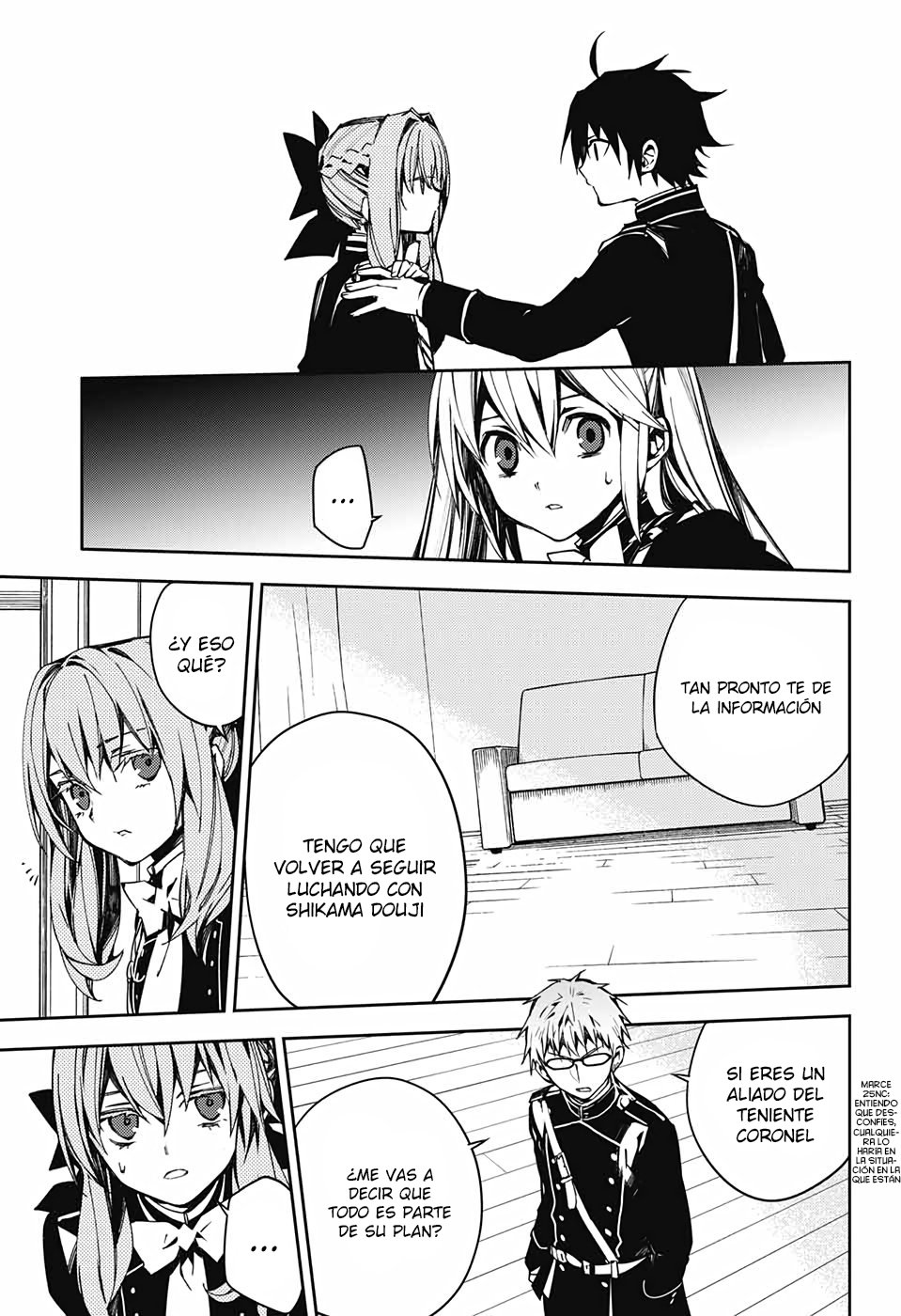 Owari no Seraph Capitulo 99: Amor mortal página 29