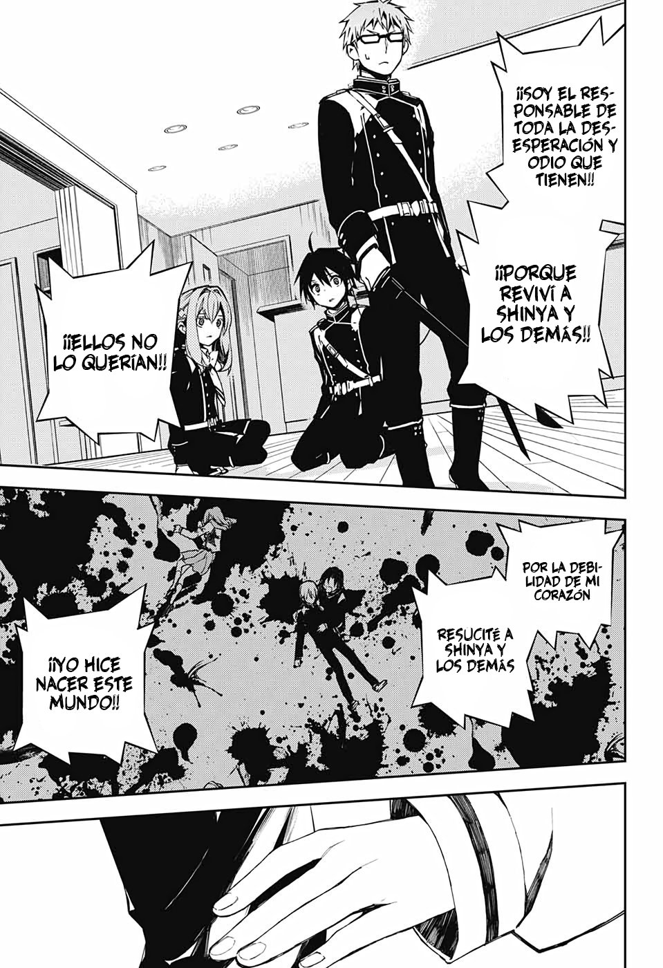 Owari no Seraph Capitulo 99: Amor mortal página 34