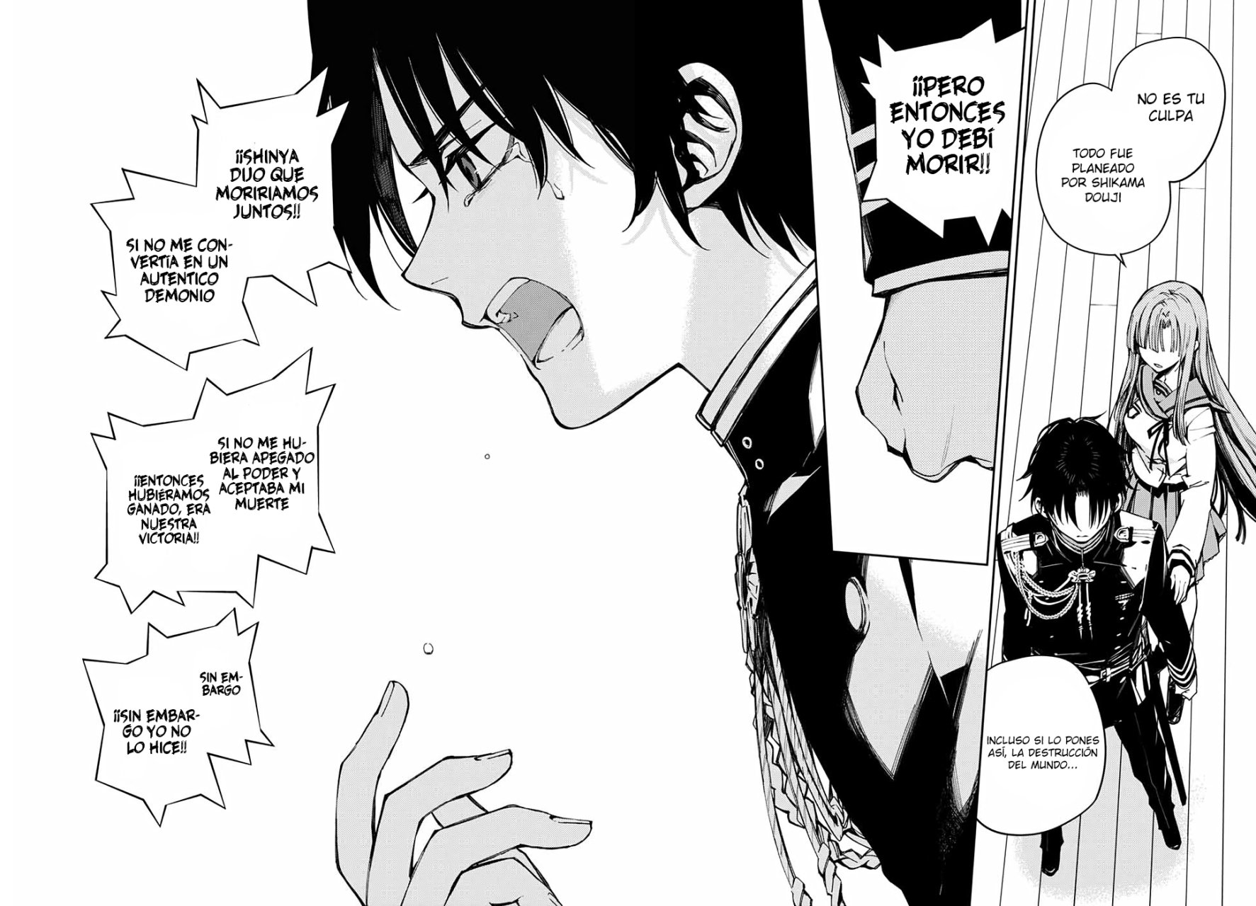 Owari no Seraph Capitulo 99: Amor mortal página 35