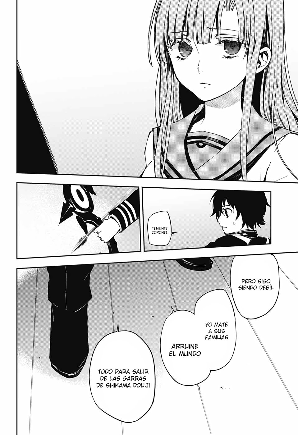 Owari no Seraph Capitulo 99: Amor mortal página 36