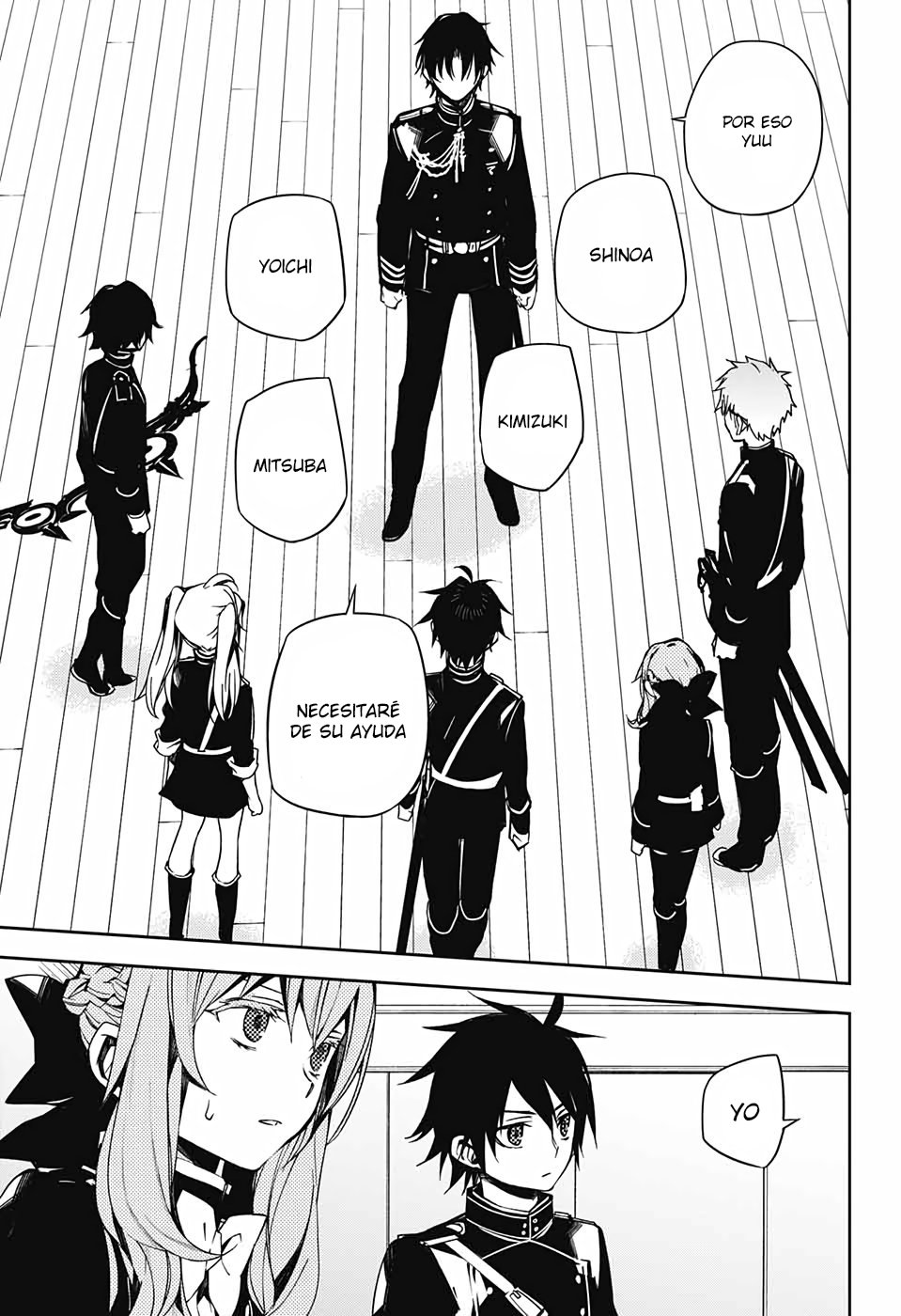 Owari no Seraph Capitulo 99: Amor mortal página 37