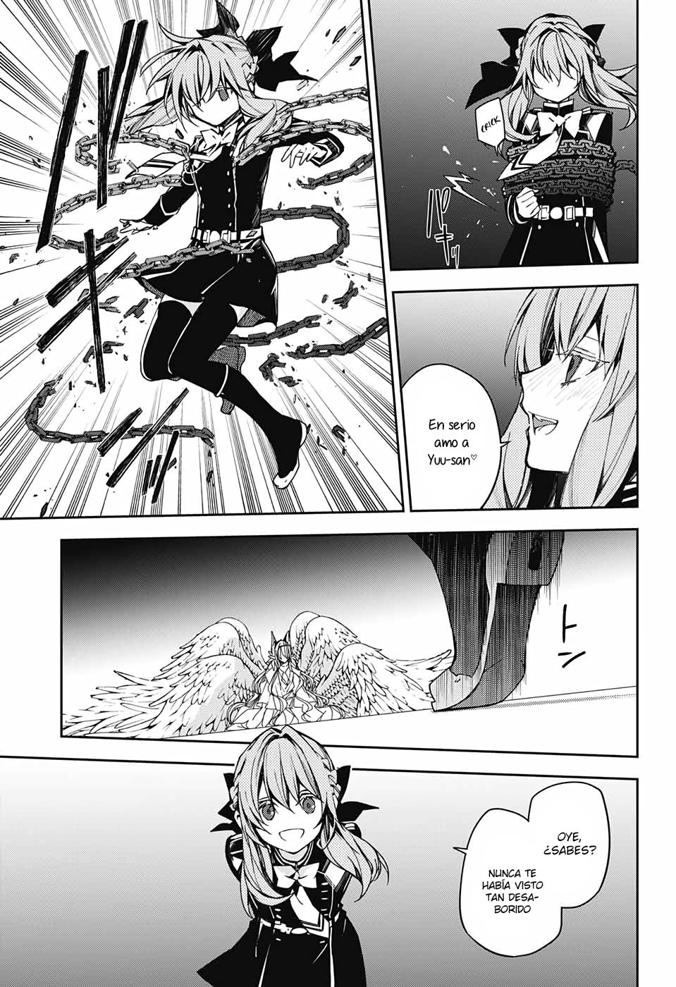 Owari no Seraph Capitulo 99: Amor mortal página 8