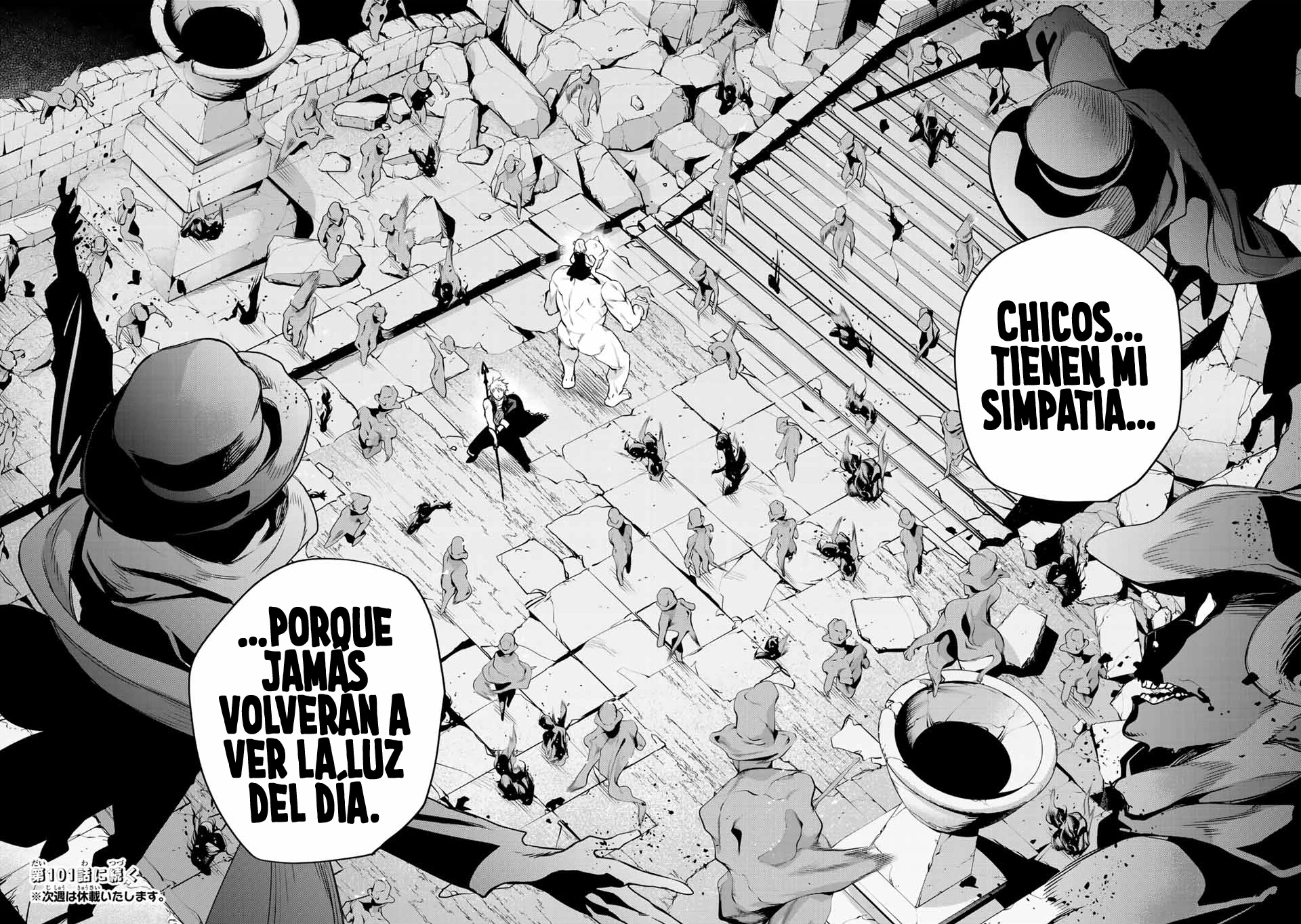 Un mago de la corte, que se centraba en la magia de apoyo porque sus aliados eran demasiado débiles, aspira a convertirse en el más fuerte tras ser expulsado Capitulo 100 página 20