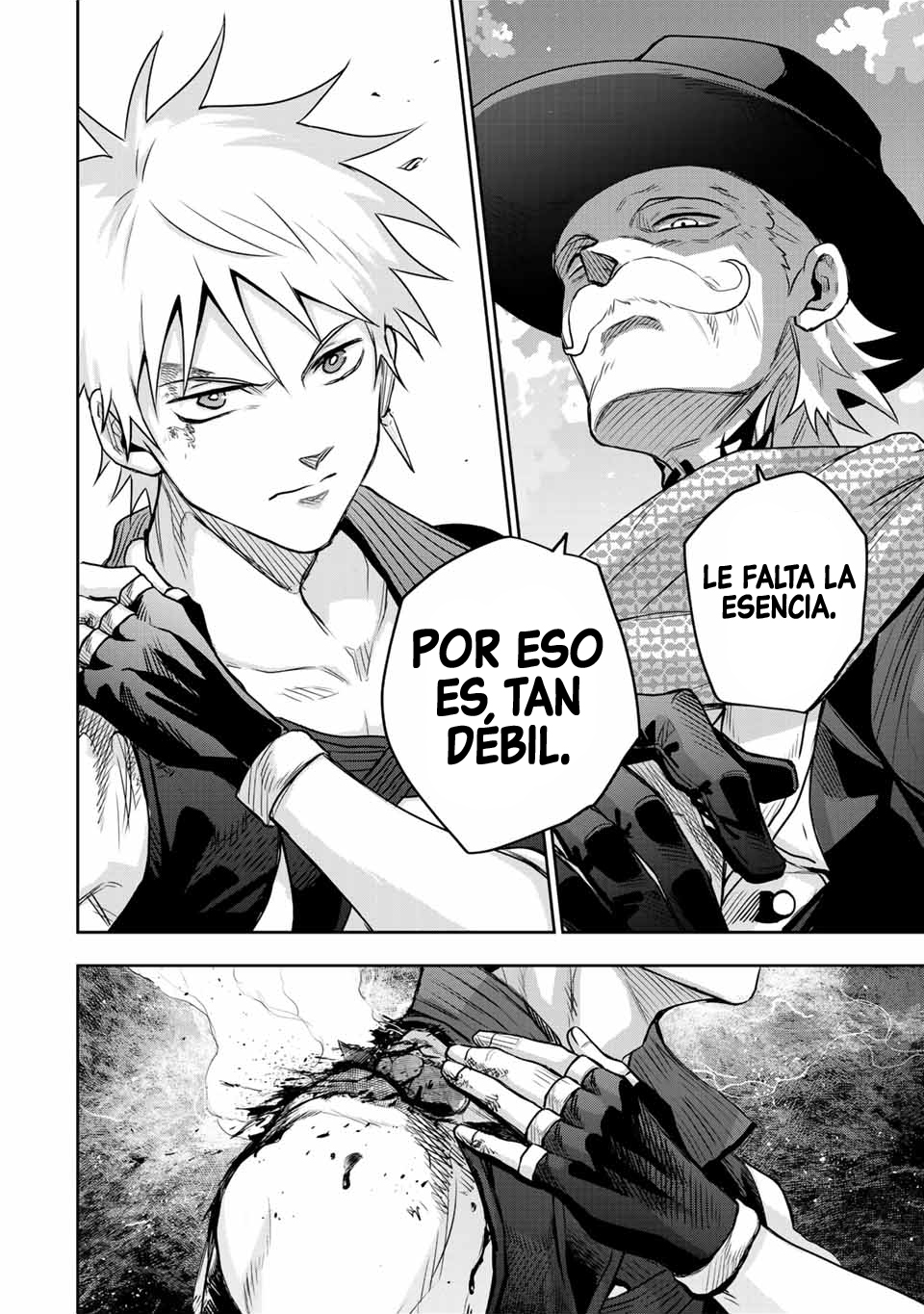 Un mago de la corte, que se centraba en la magia de apoyo porque sus aliados eran demasiado débiles, aspira a convertirse en el más fuerte tras ser expulsado Capitulo 104 página 10