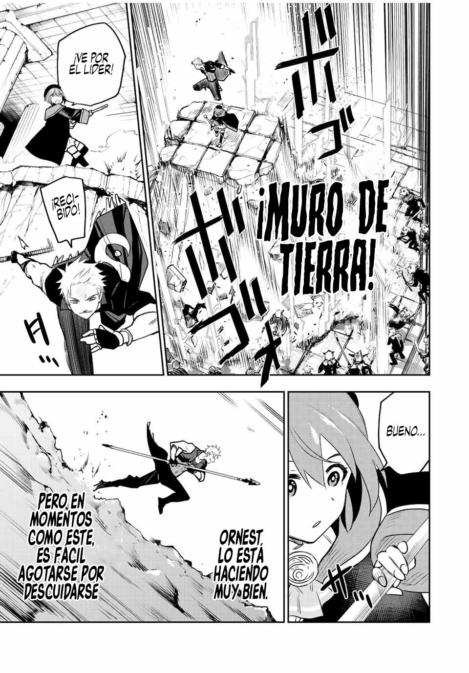 Un mago de la corte, que se centraba en la magia de apoyo porque sus aliados eran demasiado débiles, aspira a convertirse en el más fuerte tras ser expulsado Capitulo 29: Rastros página 8