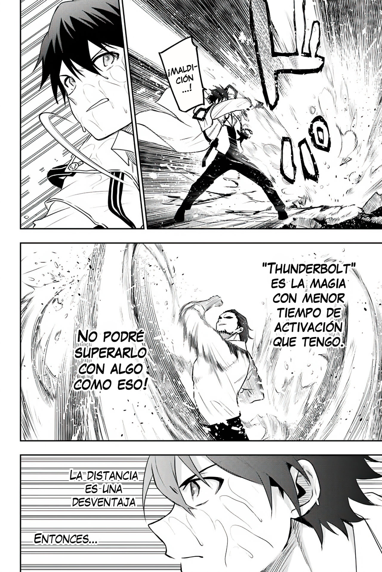Un mago de la corte, que se centraba en la magia de apoyo porque sus aliados eran demasiado débiles, aspira a convertirse en el más fuerte tras ser expulsado Capitulo 3: Comprobando sus habilidades página 9