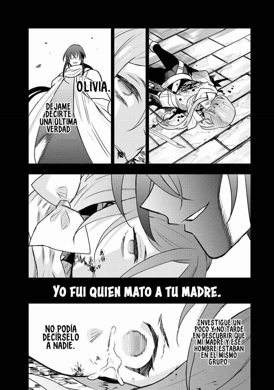 Un mago de la corte, que se centraba en la magia de apoyo porque sus aliados eran demasiado débiles, aspira a convertirse en el más fuerte tras ser expulsado Capitulo 33: Cicatriz página 10
