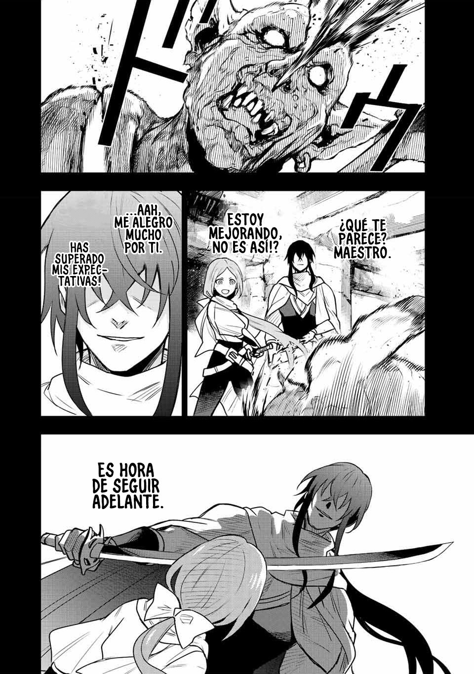 Un mago de la corte, que se centraba en la magia de apoyo porque sus aliados eran demasiado débiles, aspira a convertirse en el más fuerte tras ser expulsado Capitulo 33: Cicatriz página 9