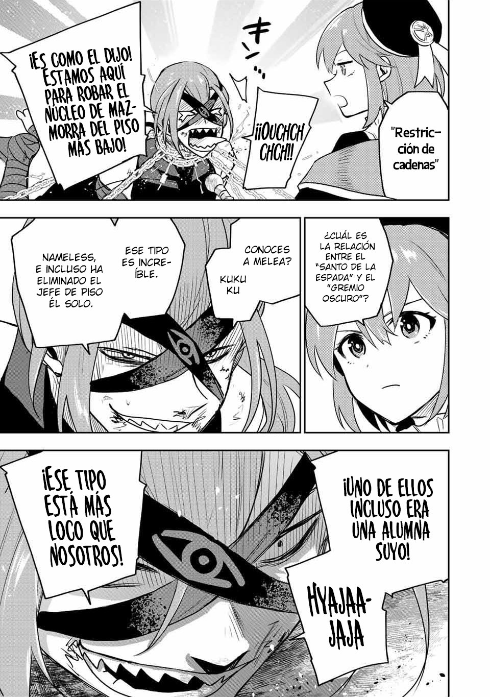 Un mago de la corte, que se centraba en la magia de apoyo porque sus aliados eran demasiado débiles, aspira a convertirse en el más fuerte tras ser expulsado Capitulo 34: Gremio Oscuro página 12