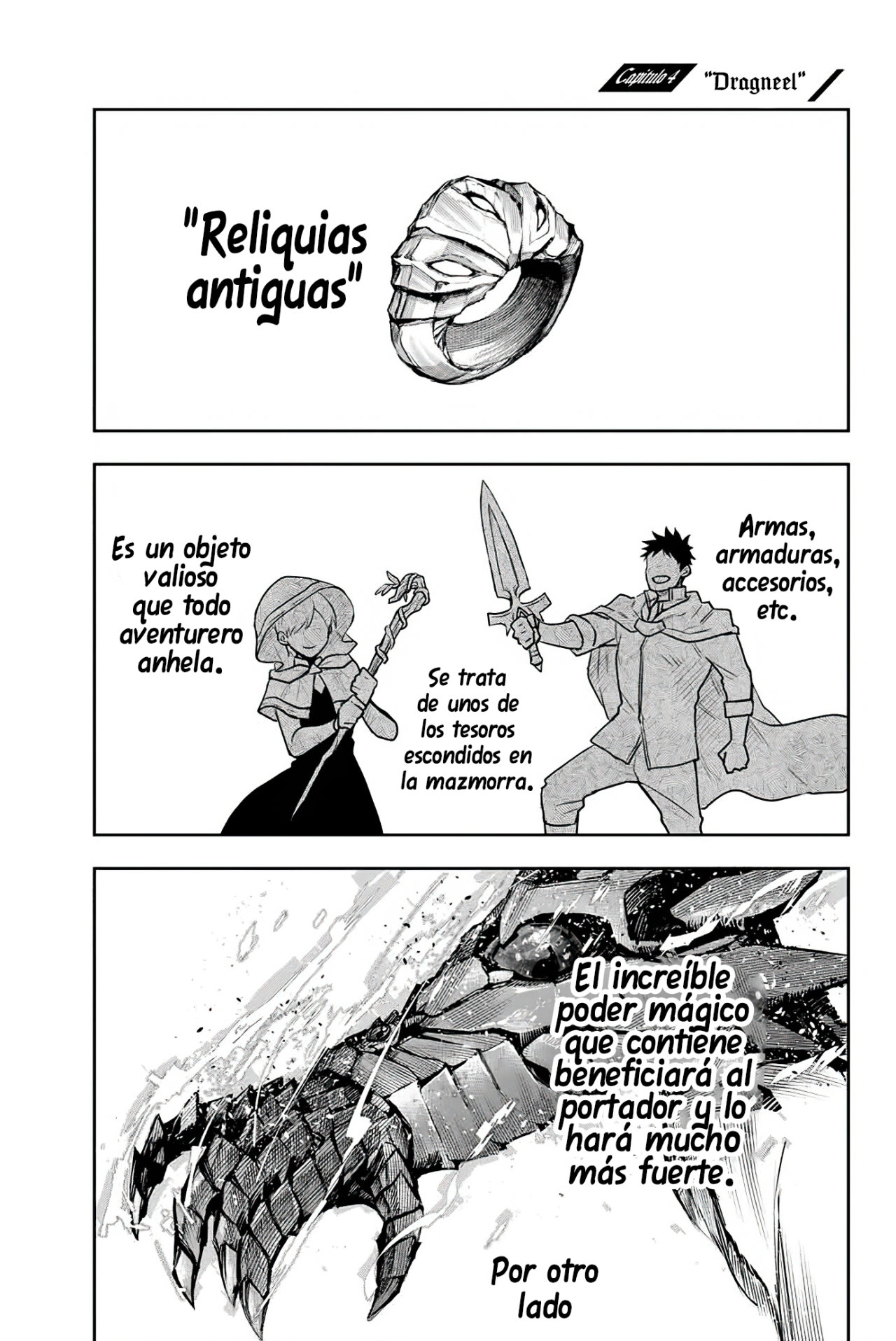 Un mago de la corte, que se centraba en la magia de apoyo porque sus aliados eran demasiado débiles, aspira a convertirse en el más fuerte tras ser expulsado Capitulo 4: Dragneel página 2