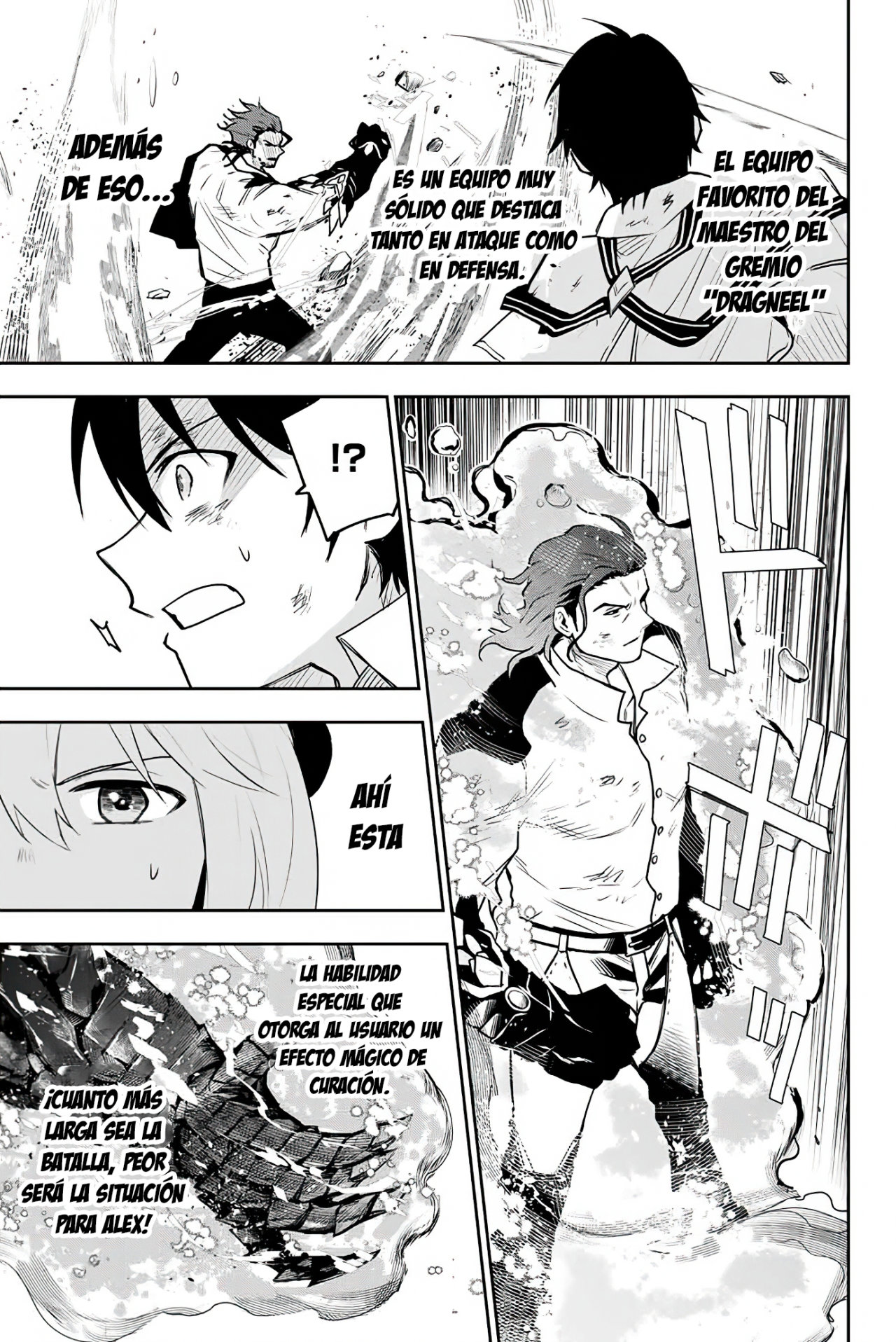 Un mago de la corte, que se centraba en la magia de apoyo porque sus aliados eran demasiado débiles, aspira a convertirse en el más fuerte tras ser expulsado Capitulo 4: Dragneel página 6