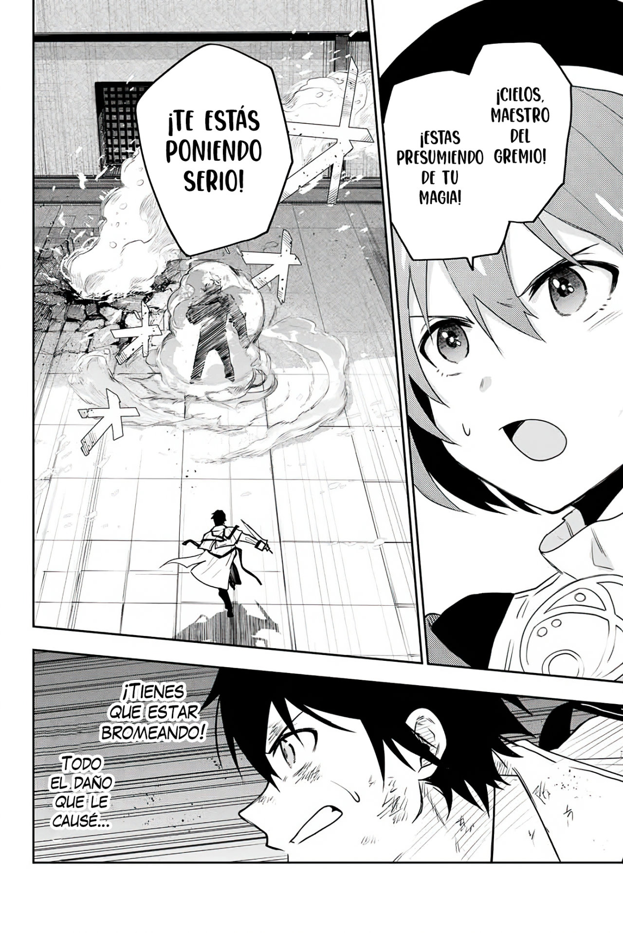 Un mago de la corte, que se centraba en la magia de apoyo porque sus aliados eran demasiado débiles, aspira a convertirse en el más fuerte tras ser expulsado Capitulo 4: Dragneel página 7