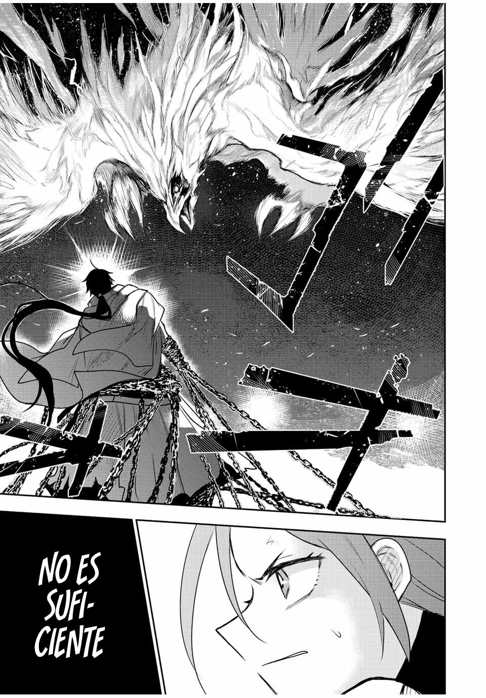 Un mago de la corte, que se centraba en la magia de apoyo porque sus aliados eran demasiado débiles, aspira a convertirse en el más fuerte tras ser expulsado Capitulo 42 página 11