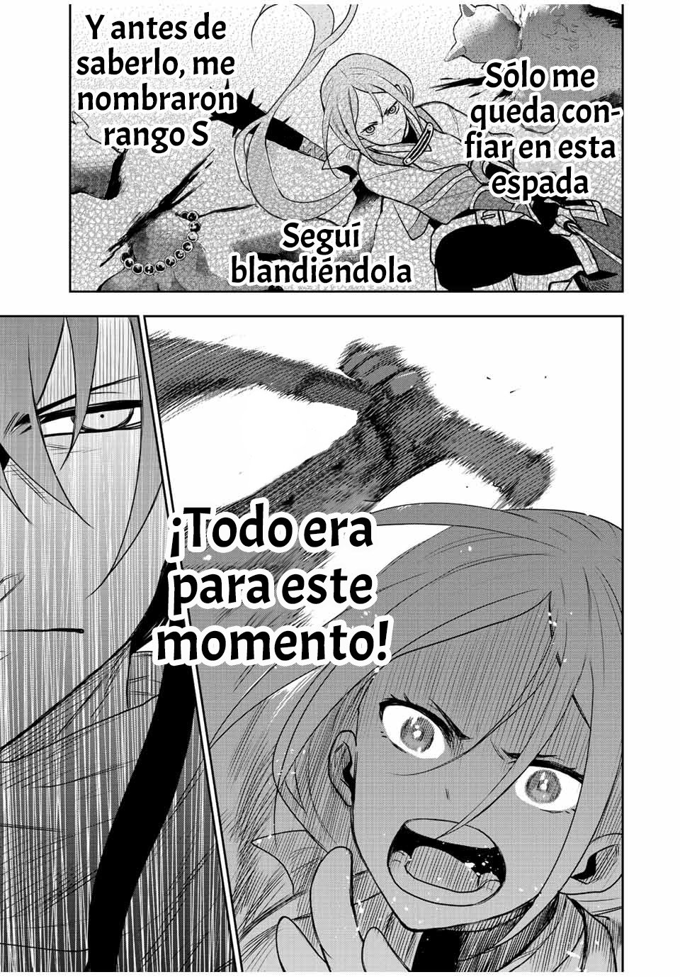 Un mago de la corte, que se centraba en la magia de apoyo porque sus aliados eran demasiado débiles, aspira a convertirse en el más fuerte tras ser expulsado Capitulo 43 página 9
