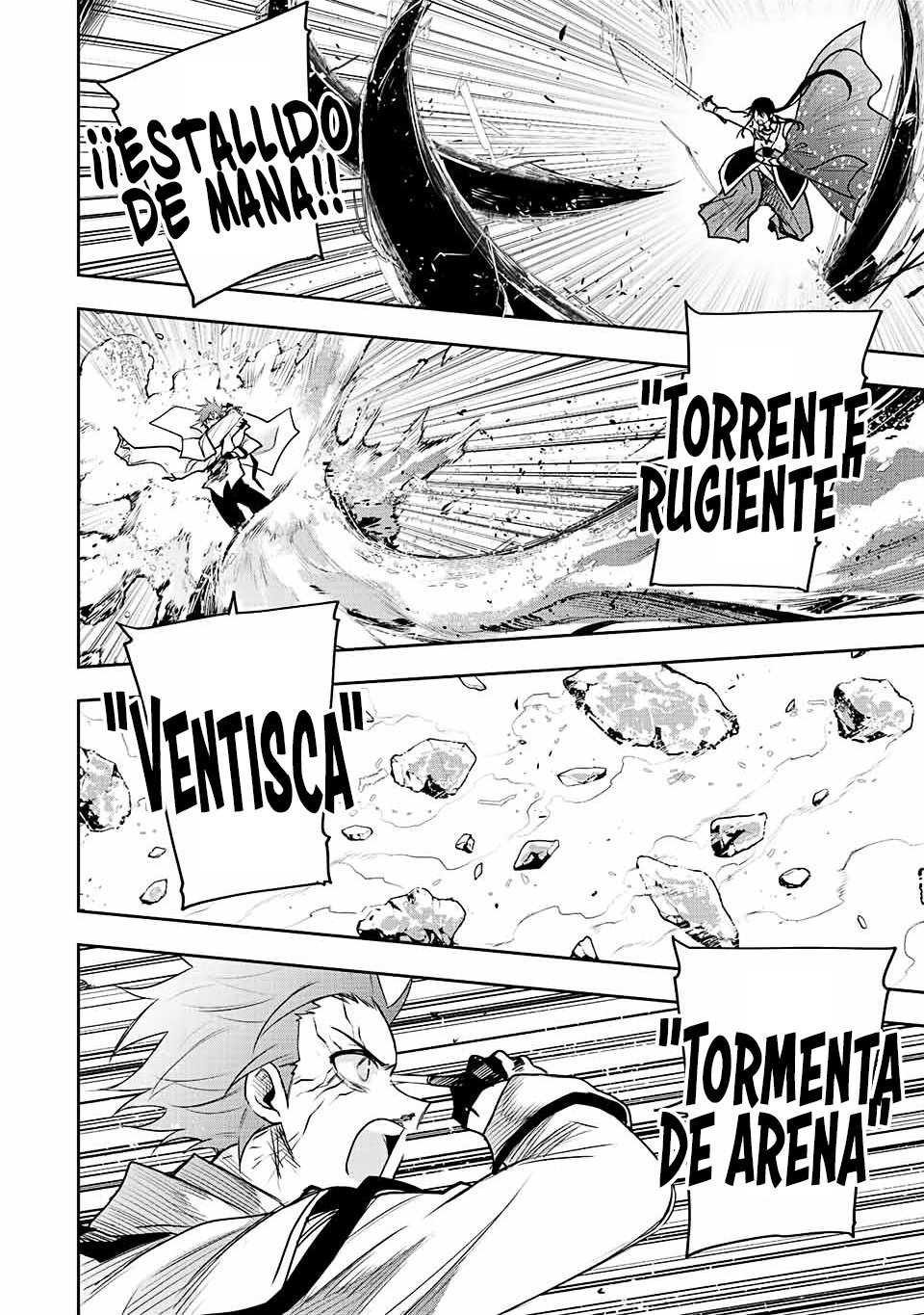 Un mago de la corte, que se centraba en la magia de apoyo porque sus aliados eran demasiado débiles, aspira a convertirse en el más fuerte tras ser expulsado Capitulo 47: Truco astuto página 8
