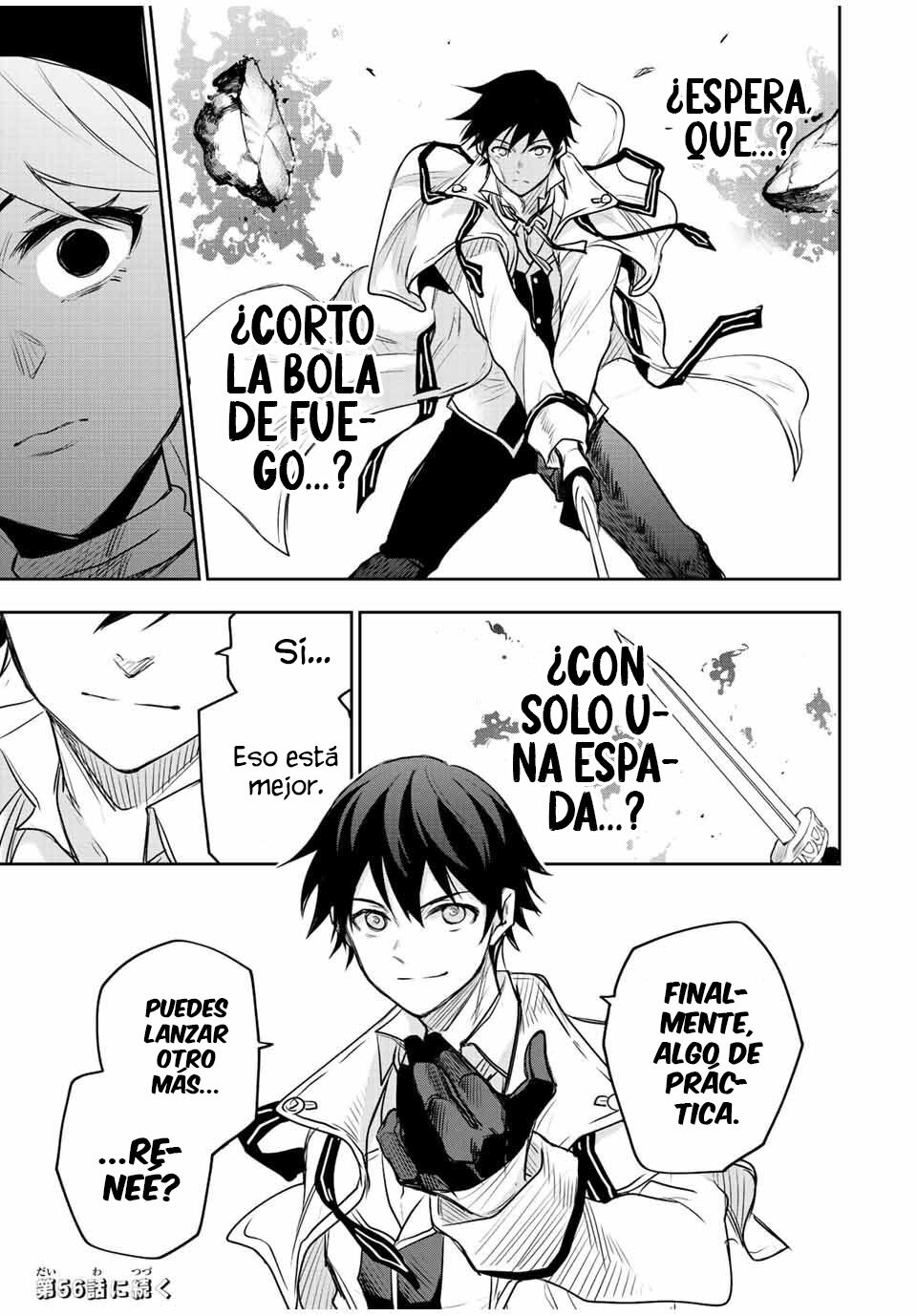 Un mago de la corte, que se centraba en la magia de apoyo porque sus aliados eran demasiado débiles, aspira a convertirse en el más fuerte tras ser expulsado Capitulo 55: Batalla mental página 21