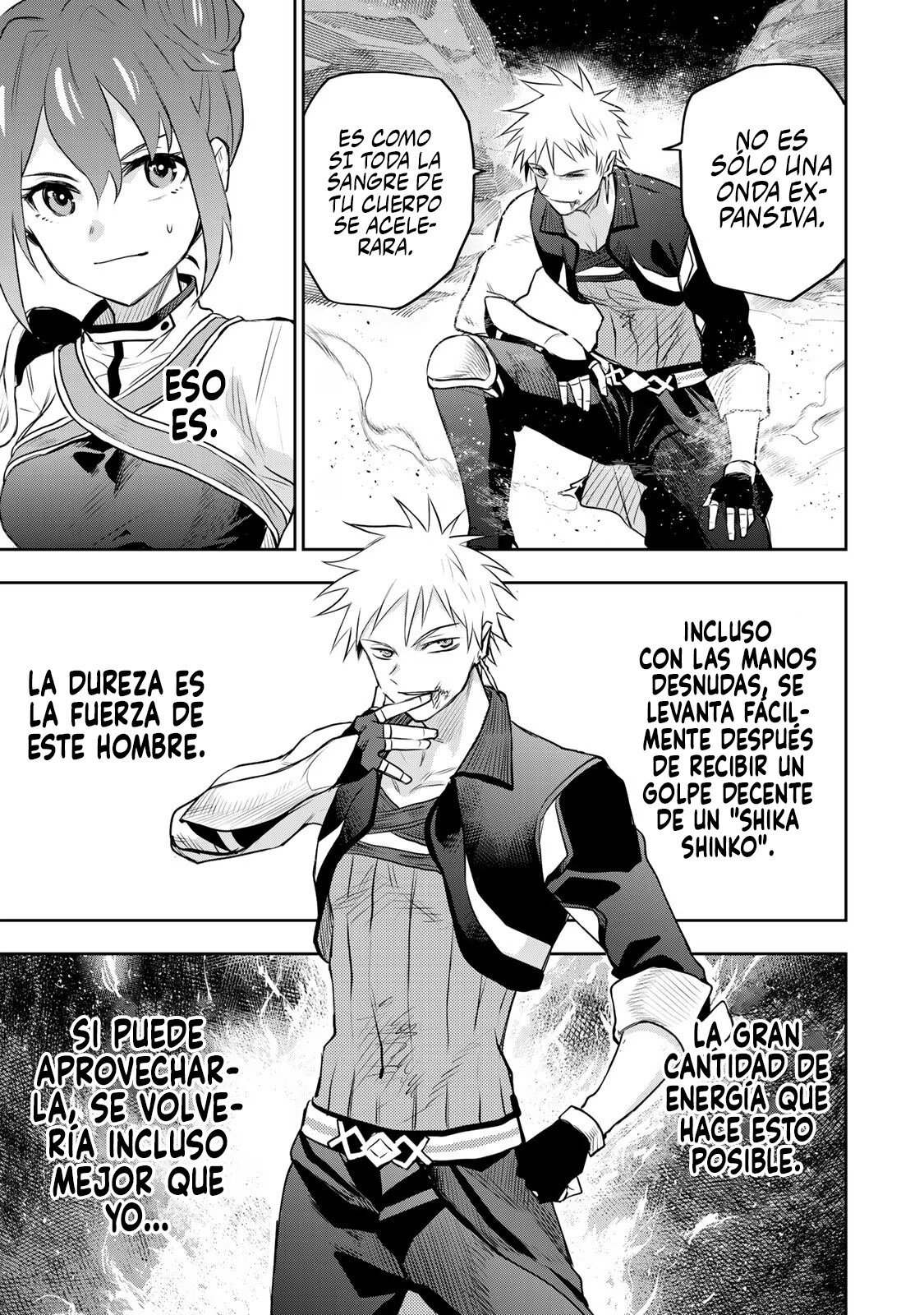 Un mago de la corte, que se centraba en la magia de apoyo porque sus aliados eran demasiado débiles, aspira a convertirse en el más fuerte tras ser expulsado Capitulo 59: Poder magico página 19