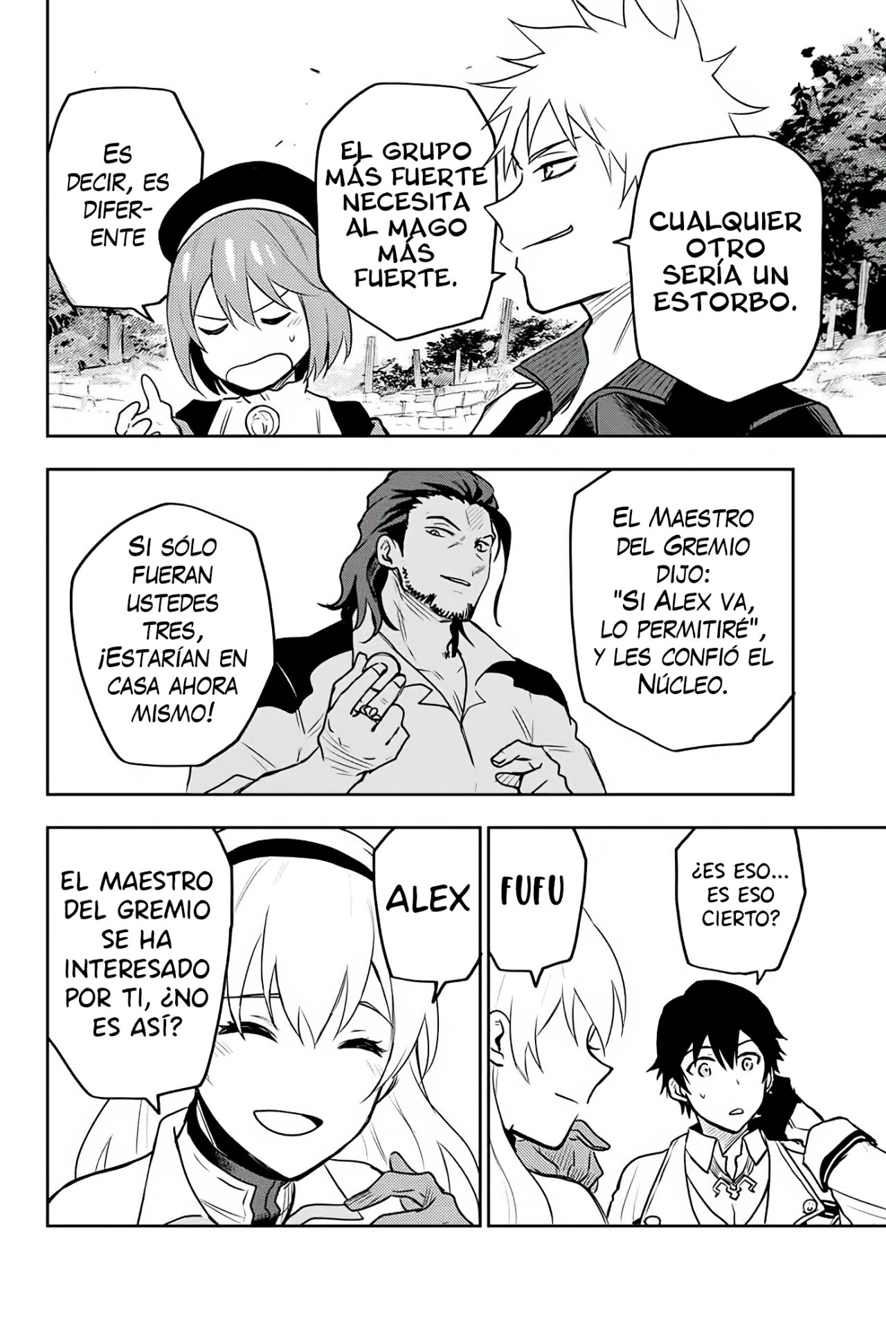 Un mago de la corte, que se centraba en la magia de apoyo porque sus aliados eran demasiado débiles, aspira a convertirse en el más fuerte tras ser expulsado Capitulo 6: Reagrupación página 19