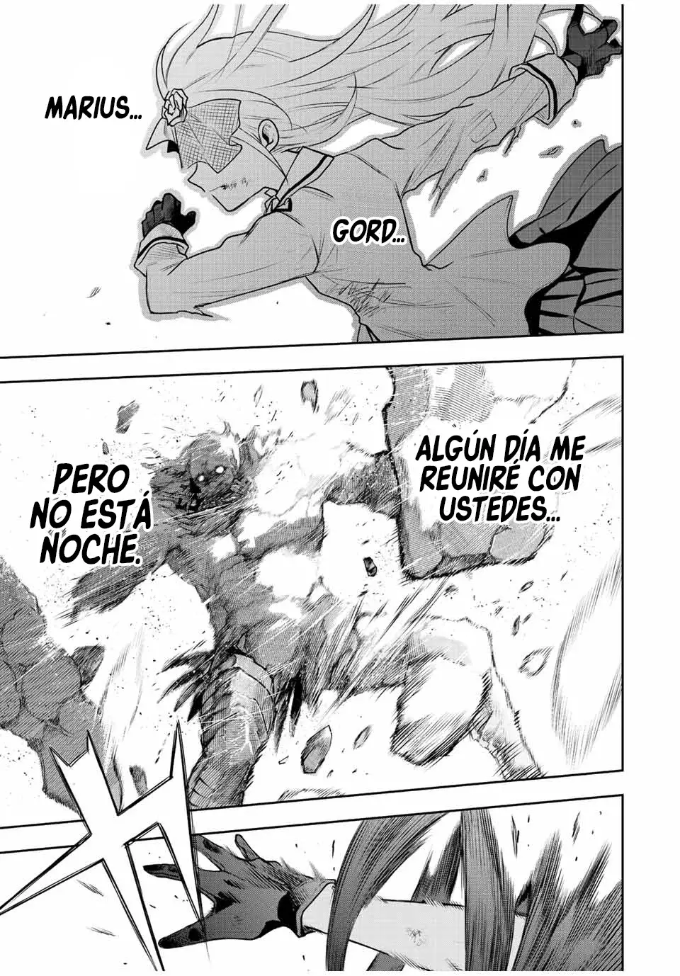 Un mago de la corte, que se centraba en la magia de apoyo porque sus aliados eran demasiado débiles, aspira a convertirse en el más fuerte tras ser expulsado Capitulo 66 página 17