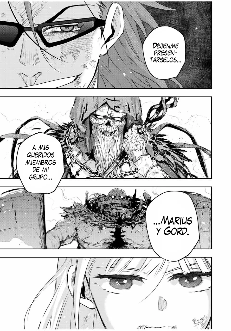 Un mago de la corte, que se centraba en la magia de apoyo porque sus aliados eran demasiado débiles, aspira a convertirse en el más fuerte tras ser expulsado Capitulo 66 página 3