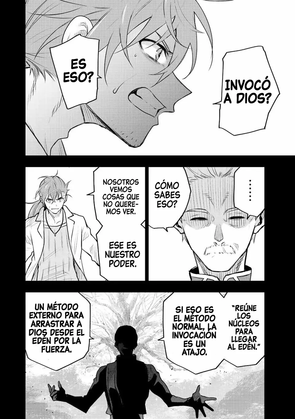 Un mago de la corte, que se centraba en la magia de apoyo porque sus aliados eran demasiado débiles, aspira a convertirse en el más fuerte tras ser expulsado Capitulo 71 página 18