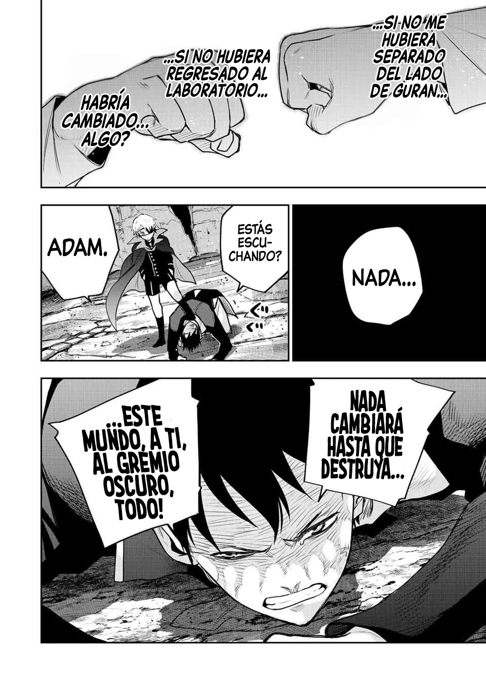 Un mago de la corte, que se centraba en la magia de apoyo porque sus aliados eran demasiado débiles, aspira a convertirse en el más fuerte tras ser expulsado Capitulo 72 página 20
