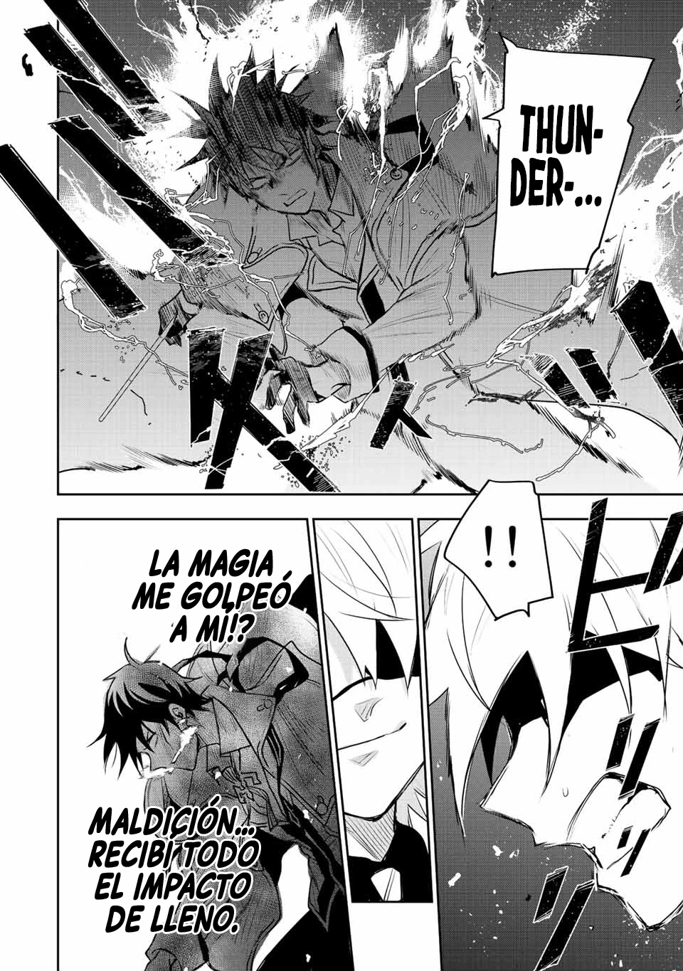 Un mago de la corte, que se centraba en la magia de apoyo porque sus aliados eran demasiado débiles, aspira a convertirse en el más fuerte tras ser expulsado Capitulo 73 página 10