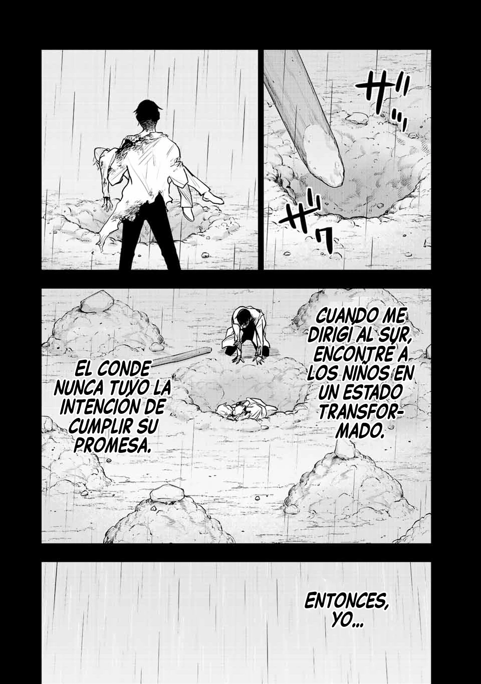 Un mago de la corte, que se centraba en la magia de apoyo porque sus aliados eran demasiado débiles, aspira a convertirse en el más fuerte tras ser expulsado Capitulo 73 página 4