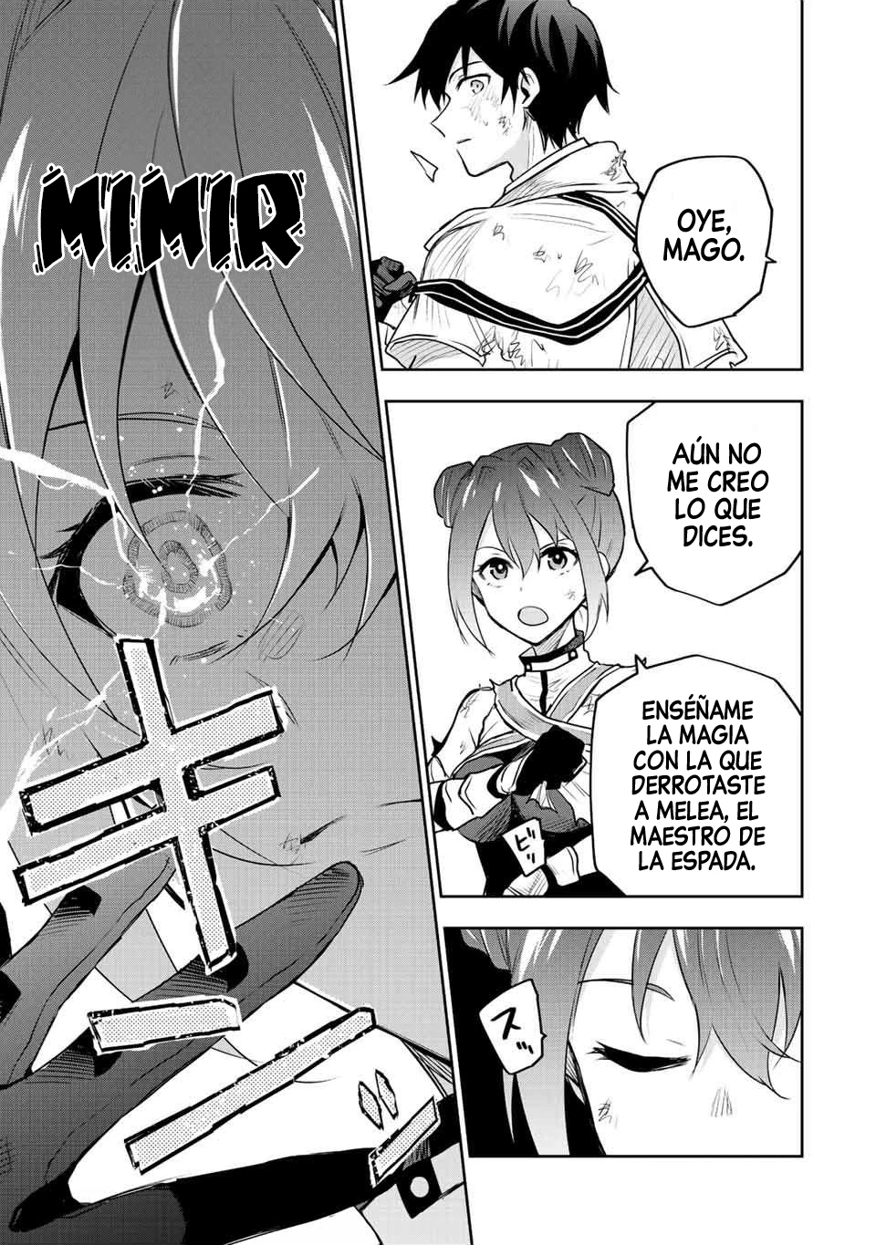Un mago de la corte, que se centraba en la magia de apoyo porque sus aliados eran demasiado débiles, aspira a convertirse en el más fuerte tras ser expulsado Capitulo 78 página 5
